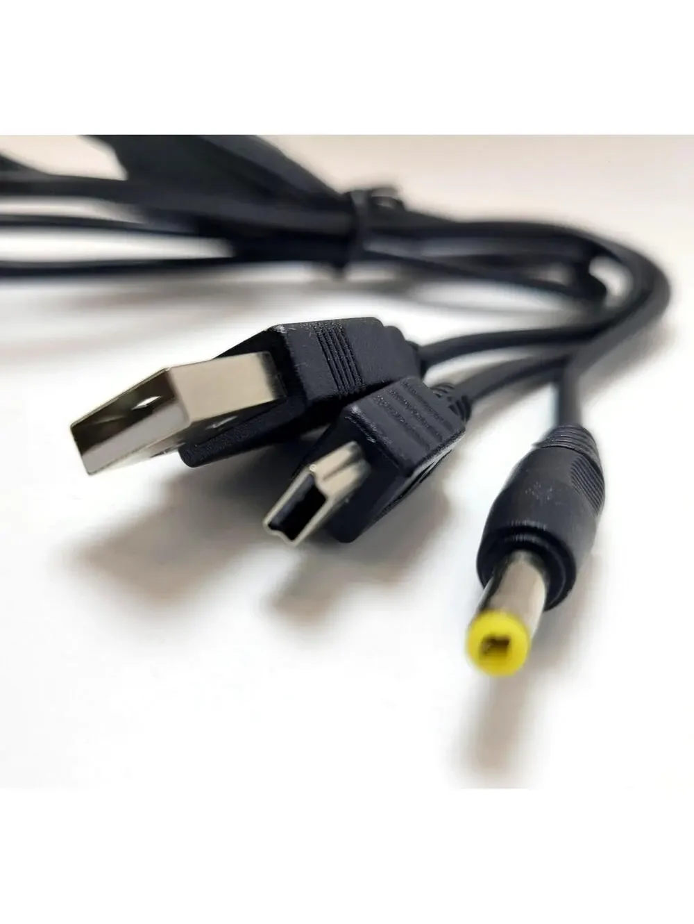 PSP 1000 / Slim / Lite / 2000 / 3000 - 2-in-1 USB Data Charging Cable Cord
